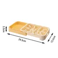 Yellow extendable dog slow feeder bowl with dimension markings for anti-choking pet care - Dual Use Slow Feeding Licking Bowl / Yellow
