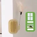 Wall-mounted cactus shaped cat self groomer brush with feather teaser wand and catnip powder - Cactus Beige with Teaser Wand