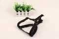 High-quality adjustable black and olive green nylon dog harness with durable buckles - Harness Only / 1.5cm / Black With Military Green Edge
