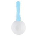 Pala multifuncional azul y blanca para comida de mascotas para medir el pienso - Azul y Blanco