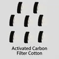 Set di 8 filtri di ricambio ai carboni attivi per fontane d'acqua per gatti. - Cotone Filtrante ai Carboni Attivi / Filter Cotton【8 Pack】