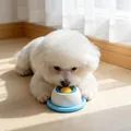 Juguete interactivo de enriquecimiento para perros con bola de alimentación lenta - Para Perro / Azul