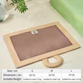 Größentabelle für Sommer-Haustierkühlmatte für Katzen und Hunde mit Gewicht und Maßen - Oxford-Stoff Alle Jahreszeiten / M-60x45cm / Braun