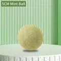 Bola de hierba gatera comprimida natural de 5 cm para la salud dental y juego de gatos - Bola Grande de Hierba Gatera / 5cm / Verde