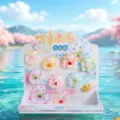 Magneti da frigo volpe a nove code in stile tradizionale cinese blind box set - Uno a Caso / Calamite da frigo volpe a nove code A187 6 pz