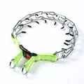 Collar de entrenamiento profesional para perros de metal con correa de nailon verde neón - 2.5mm*35cm / Verde Fluorescente