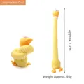 Long-necked yellow duck plush dog toy for chewing and interactive play, length 71cm - Long Neck Yellow Duck