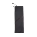 Black long drawstring storage bag for pet leash or dog stake, portable pouch - 3m (10ft) / Black Oxford Bag Only