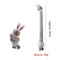 Durable plush long-neck rabbit dog toy for interactive chewing and playing, 70cm - Long Neck Rabbit