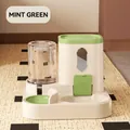 Automatische voer- en waterbak voor katten in de kleur mintgroen - Regular Fit / Groen