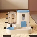 Automatische voer- en waterbak voor huisdieren in oceaanblauw, alles-in-één station - Regular Fit / Blauw