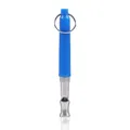 Silbato de entrenamiento ultrasónico para perros con funda azul y anillo metal - Azul