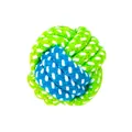 Balle en corde de coton tressé bleu et vert jouet à mâcher pour chien nettoyage dentaire - Style 8