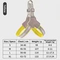Verstellbares gelbes reflektierendes Hundegeschirr mit detaillierter Größentabelle - Geschirr & Leine Set / S (Empfohlen 4-6kg) / Gelb
