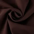 Macro detail of brown fabric texture for French vintage A-line dress - S / Dresses / Brown