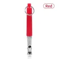Silbato ajustable de entrenamiento ultrasónico para perros en color rojo - Solo Colgante / Rojo