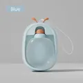 Draagbare drinkfles voor huisdieren in insectenvorm, lichtblauw met een handig koord - 500ml / Blauw