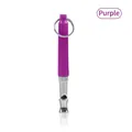 Silbato de entrenamiento para perros por ultrasonidos ajustable en lila - Púrpura