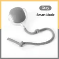Palla giocattolo elettrica intelligente per gatti in grigio con corda resistente - Grigio
