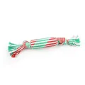 Giocattolo da masticare per cani in corda di cotone intrecciata a forma di caramella. - Fischietto Singolo Standard (510001) / 27cm/Confezione
