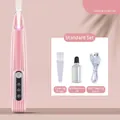 Professional electric pet paw hair trimmer set in cherry blossom pink with accessories - Standard Set / Color Box Packaging / Sakura Pink