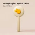 Apricot orange style pet self-cleaning slicker brush for cat and dog grooming tool - Orange Style / 195x85mm / Apricot