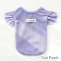 Pull en tricot violet lavande pour animaux avec jolies manches à volants pour chiens - XS (Pour 1-3 jin) / Hauts / Violet Taro