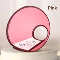 Verstellbare rosa wasserdichte Haustier-Halskrause Schutzkegel für Katzen und Hunde - A1 Größe Hals 14-18CM / Rosa