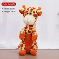 Peluche a forma di giraffa per cani con squittio, 35 cm, morbida texture a macchie - Giraffa in Pile di Ananas