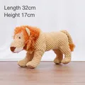 Giaocattolo di peluche leone per cani in velluto a coste, 32 cm - Leone in Pile di Ananas