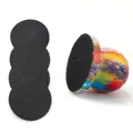 Farbenfroher Krallenschleifer für Haustiere mit abnehmbaren schwarzen Schleifscheiben - Bunte Drucke / 1 Griff Mit 4 Schleifpads