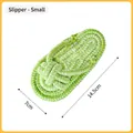 Giocattolo da masticare per cani a forma di ciabatta in corda di cotone intrecciata, 14,5 cm. - Stile Pantofola con Corda / Taglia S