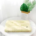 Cozy cream yellow thickened plush pet sleeping mat for cats and small dogs winter warm - Size 4 (73x53cm) / Milk Yellow