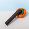Unique persimmon-shaped pet grooming comb for cats and dogs with textured branch handle - Bag Packaging / Orange Persimmon Style