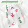 Gilet en maille respirante pour animaux avec motif de dinosaure mignon pour l'été - XS-(0.5-1kg) / Gilet en maille à volants / Petit Dinosaure