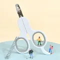 Professional pet nail clippers for dogs and cats with creative miniature scene design - Color Box Packaging / Gray