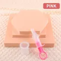 Seringue d'alimentation rose pour médicaments et lait d'animaux avec gobelet gradué - Rose