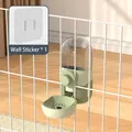 Distributeur d'eau suspendu automatique vert sauge avec un autocollant mural adhésif - Distributeur d'eau / Vert