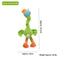 Jouet en peluche perroquet vert pour chien, hauteur 36,5 cm, léger 48,9 g interactif - Perroquet Vert