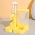 2-in-1 hamster feeder and automatic water dispenser set in bright yellow finish - Hamster 2-in-1 Feeder / Yellow