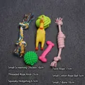 Comprehensive 6-piece pet dog chew toy set including durable cotton rope and TPR bone toys - Bargain Molar Style / 6-Piece Set
