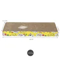 Tira graffi per gatti in cartone ondulato con simpatico motivo a gatto 40cm - Forma a Piastra Diritta