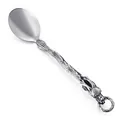Vintage stainless steel dragon spoon featuring a detailed 3D embossed dragon handle - Dining Spoon (KAT037-BD)