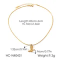 Collana con pendente a stivale da cowboy dorata con dettagli di peso e misura - Stile a Forma di Stivale da Cowboy (XZ-N40451)
