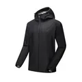 Veste de sauna noire à capuche pour homme pour le fitness et la perte de poids - S / Hauts / Noir
