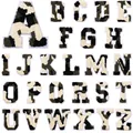 Set of 26 camouflage chenille alphabet letter patches for DIY apparel and bag decoration - Camouflage (Set of 26)