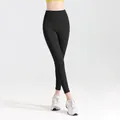Hoch taillierte Kompressions-Yoga-Leggings in Sternenschwarz für das Fitnessstudio - S / Unterteile / Sternenschwarz