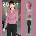 Set yoga da donna 3 pezzi rosa e nero con giacca reggiseno sportivo e leggings - Taglia S / Set / Giacca Reggiseno Rosa E Pantaloni Neri