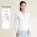 Giacca protettiva solare UPF50+ leggera in bianco nuvola con alta elasticità - Taglia M / Top / Bianco Nuvola