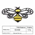 Detailed bumblebee embroidery patch iron on sewing applique for clothing - Bee Style (T738)
